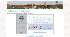 Desktop Screenshot of kapsweyer.de